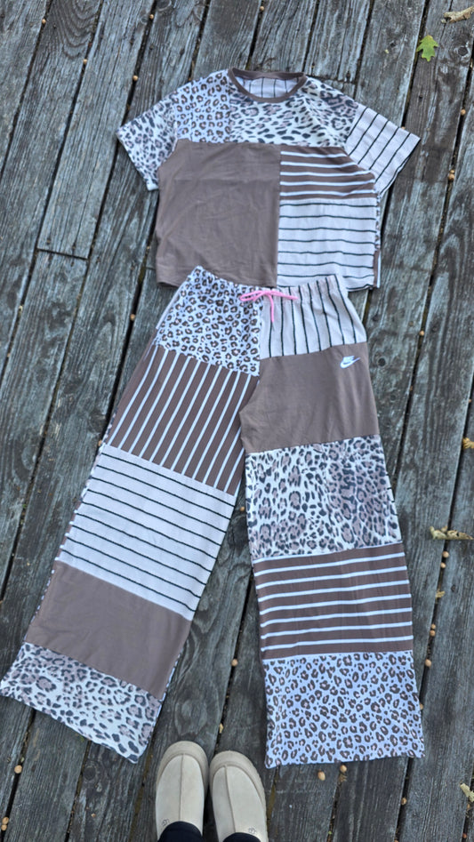 Hints of pink T set (xl)