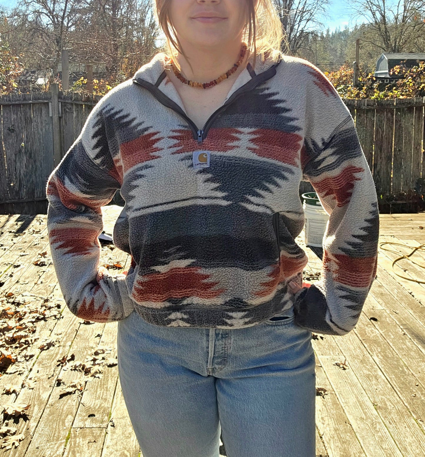 Western quarter zip (m)