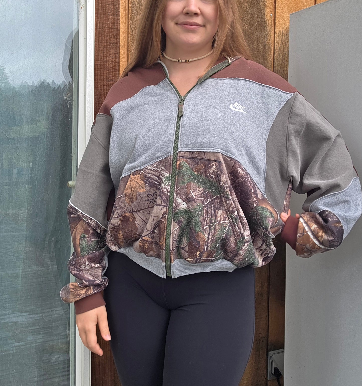 Camo zip (xl)