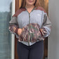 Camo zip (xl)