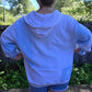 Icy blue zip up (xl)