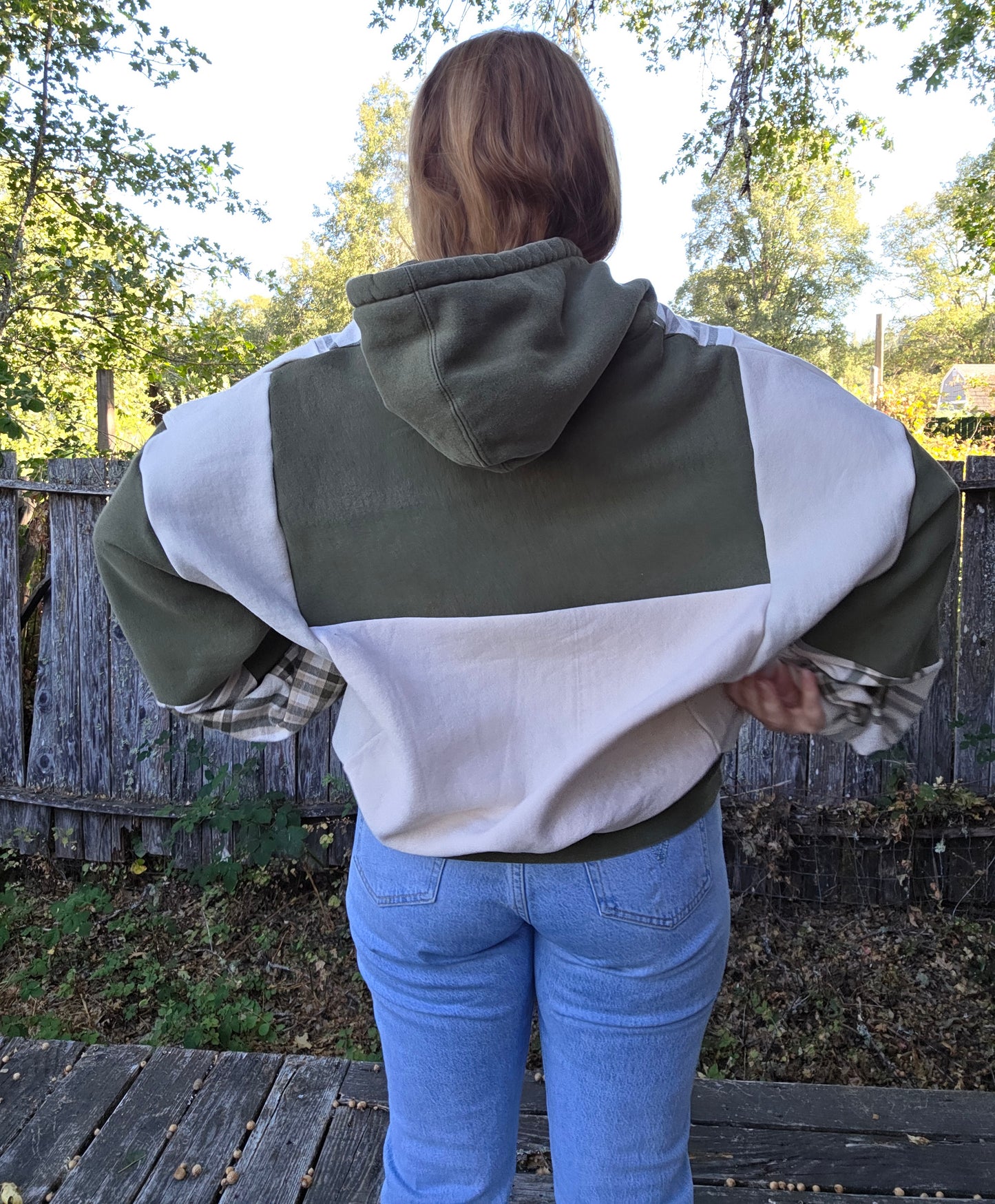 Matcha cream hoodie (xl/xxl)