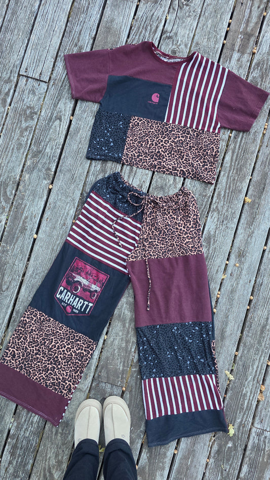 Cat scratch T set (xxl)