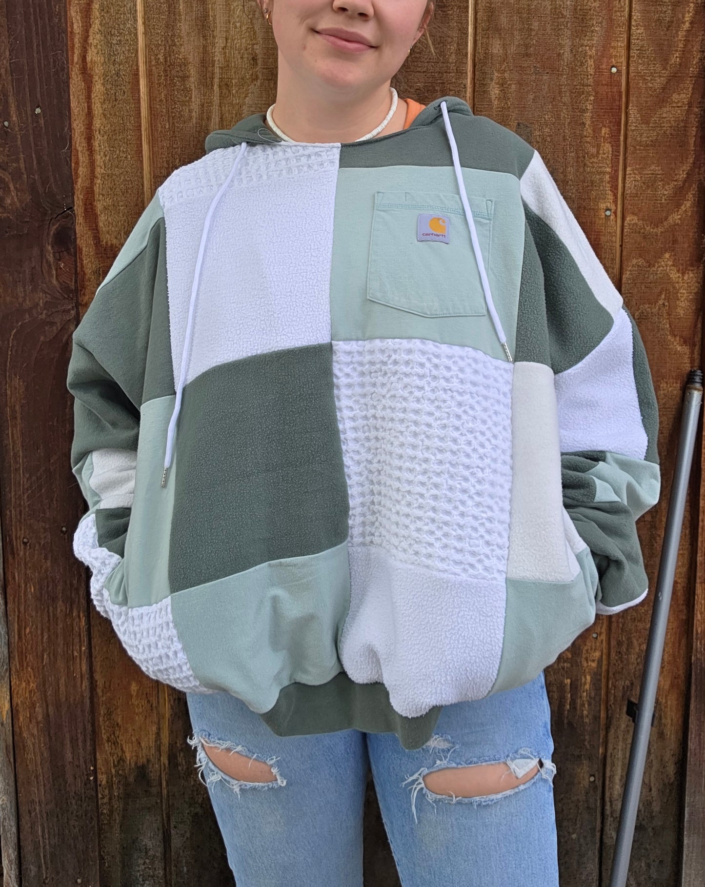 Honey dew hoodie (xxl)