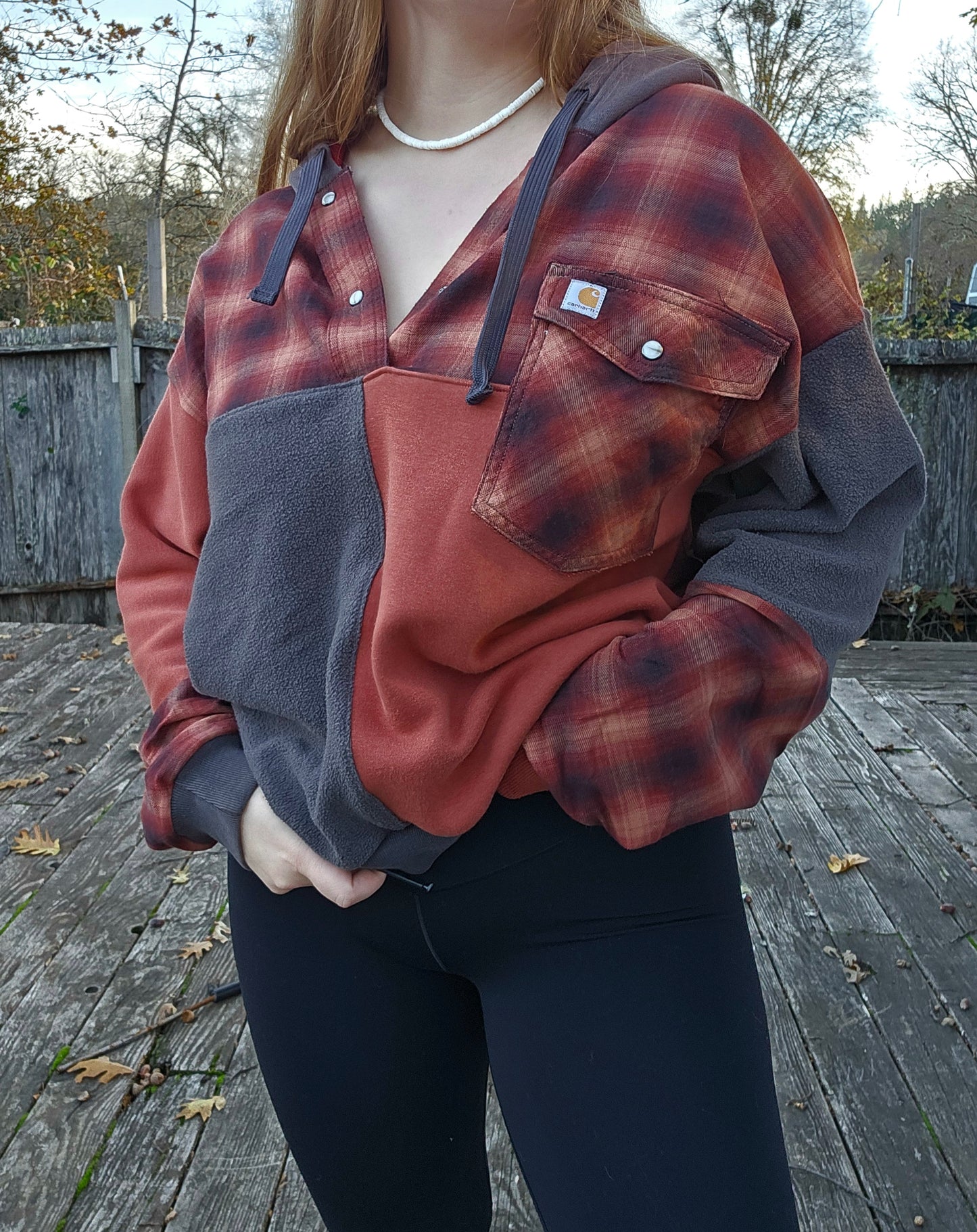 Apple orchard quarter button (l)