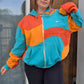 Miami sunrise zipup (xl)