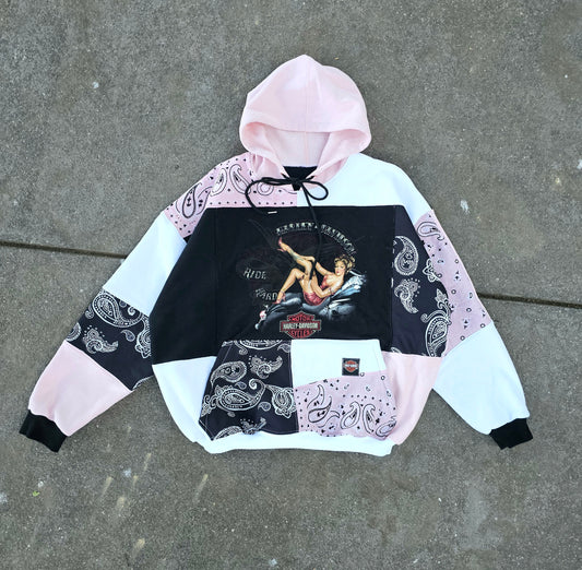 Ride hard hoodie