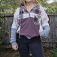 Sweater weather quarter button (s/m)