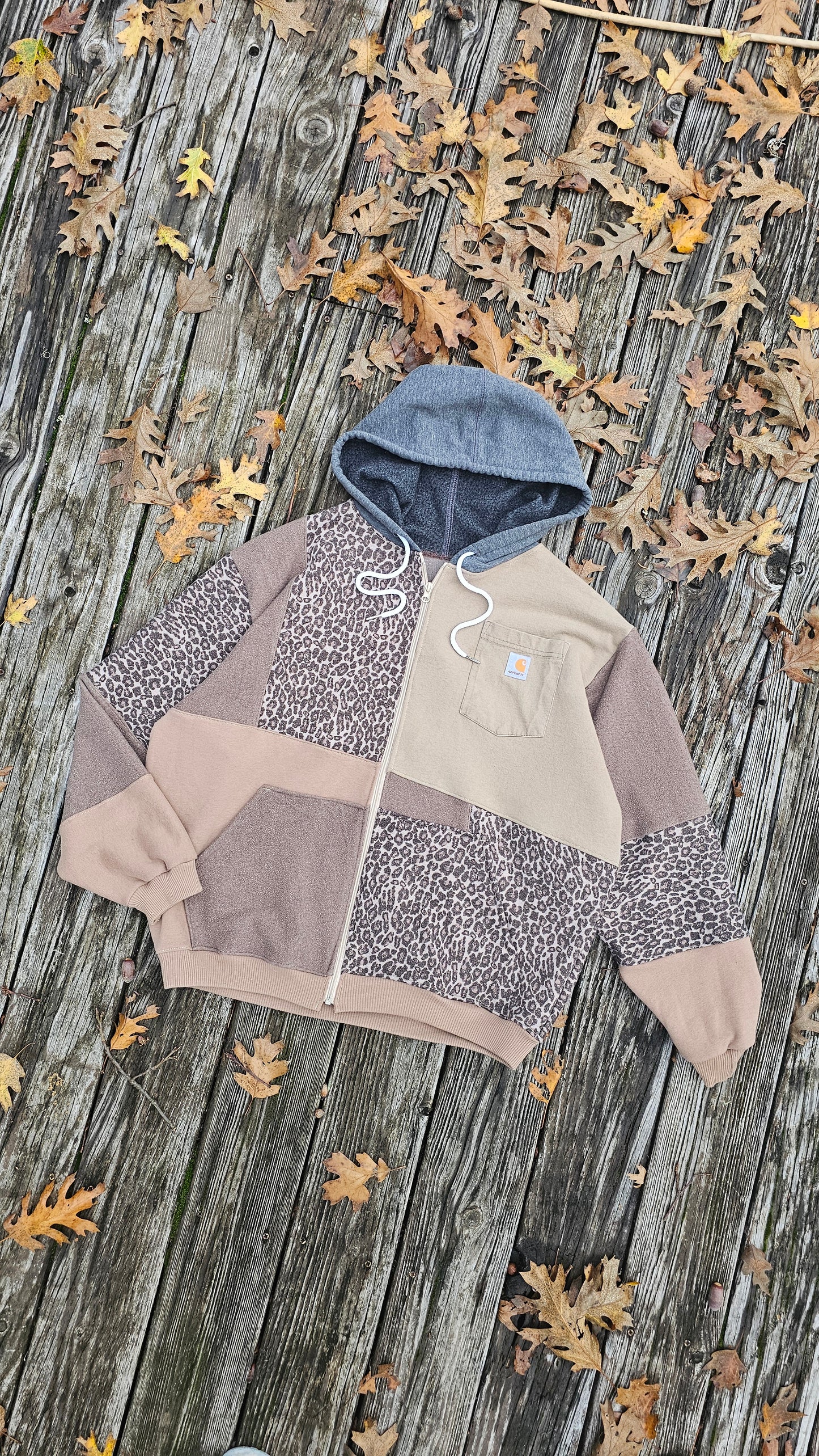 Nature's wild zip up (xl)