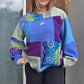 Coral reef hoodie (l)
