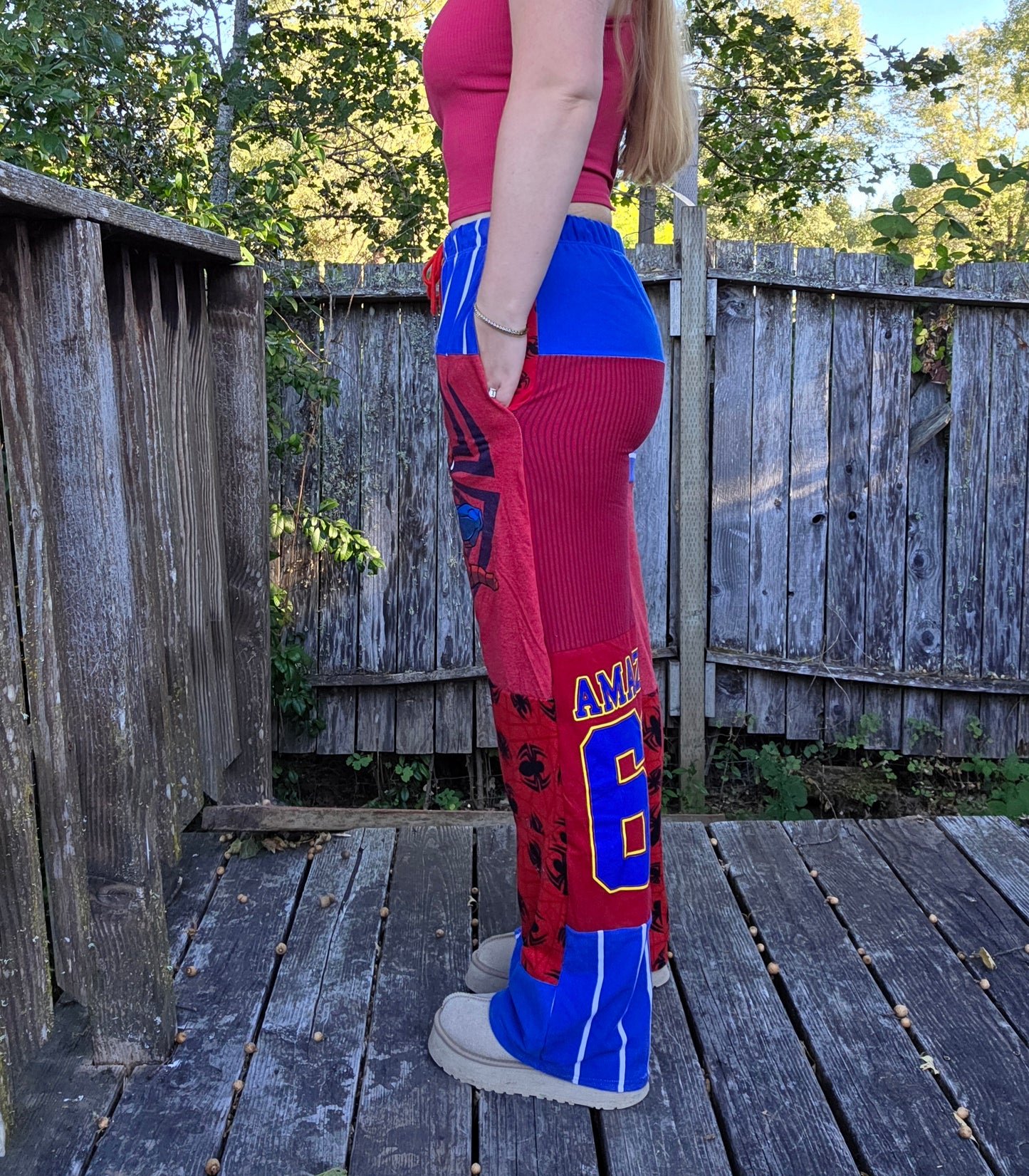 Spidey T pants (s)