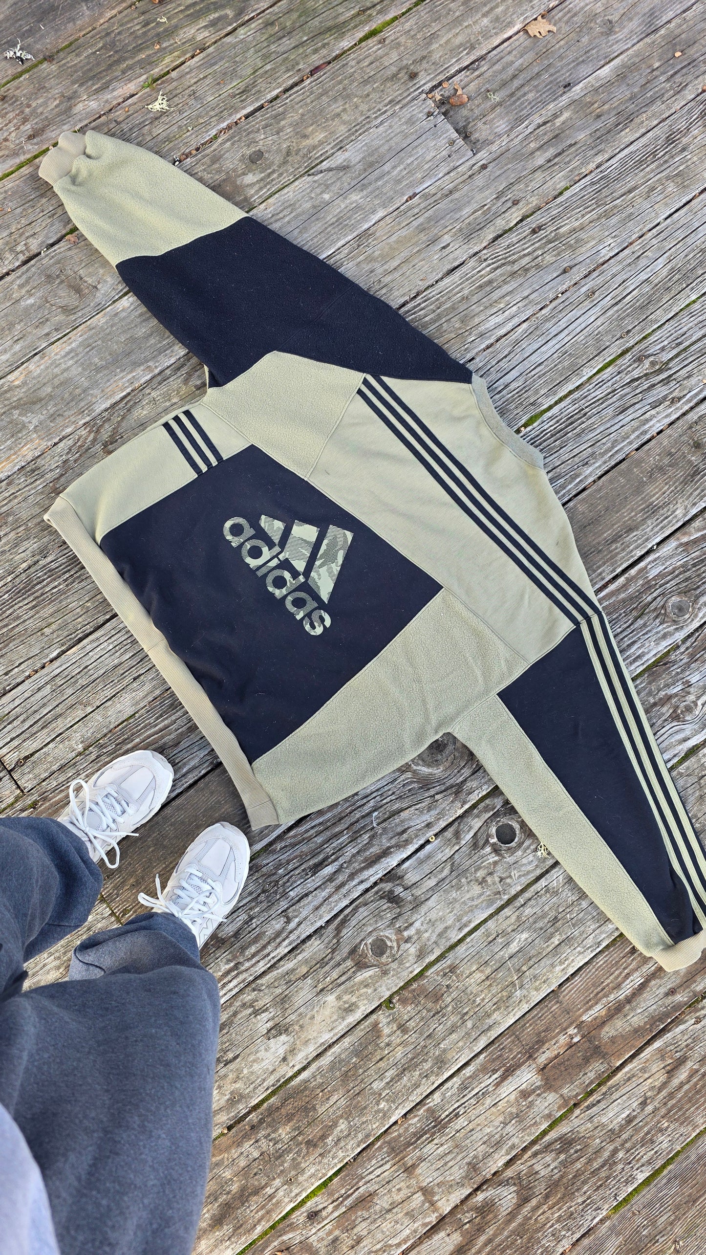 Two tone crewneck (xxl)