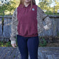 Split cheetah hoodie (l)