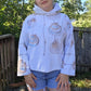 Shells by the seashore hoodie (m)