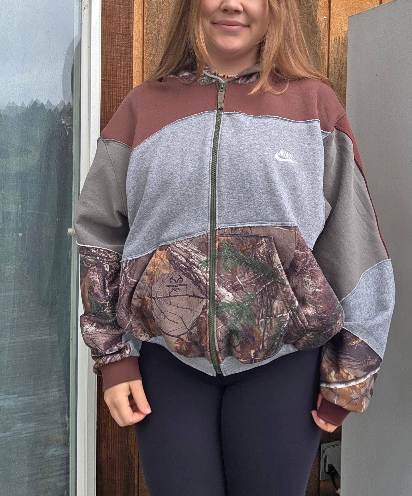 Camo zip (xl)
