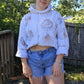 Shells by the seashore hoodie (m)