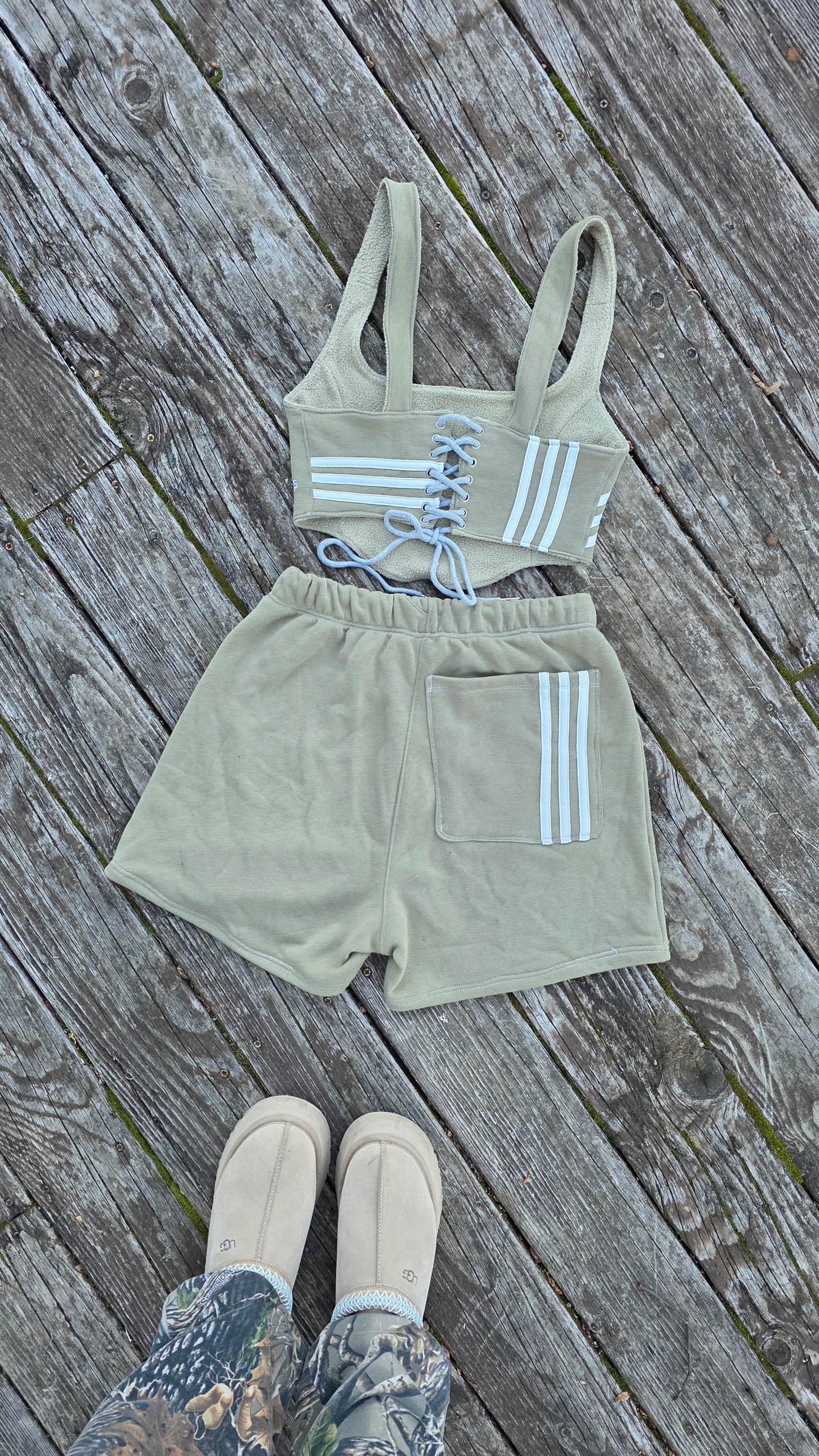 Green tea set 🍃♻️ (s/m)