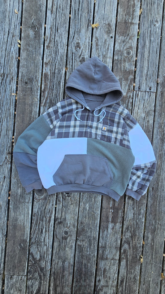 Sage quarter button (m)
