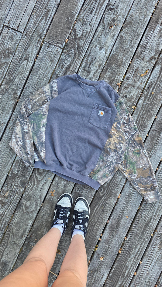 Split camo crew (xl)