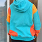 Miami sunrise zipup (xl)