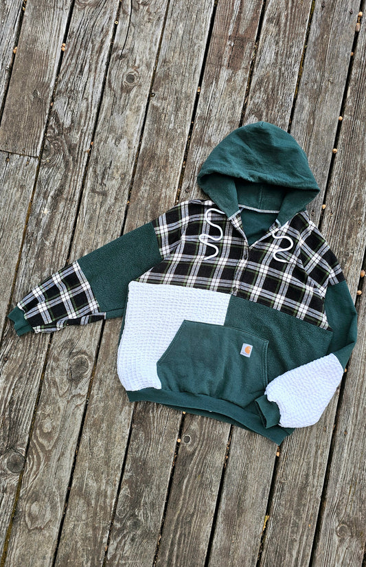 Evergreen quarter button