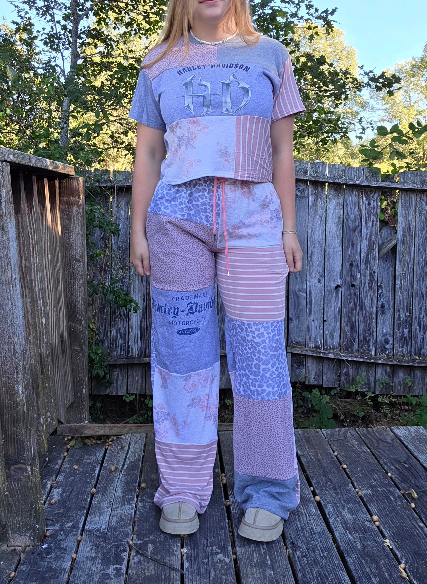 Dusty rose T set (m)