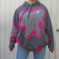 Strawberry cut out hoodie