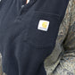 Camo waffle henley