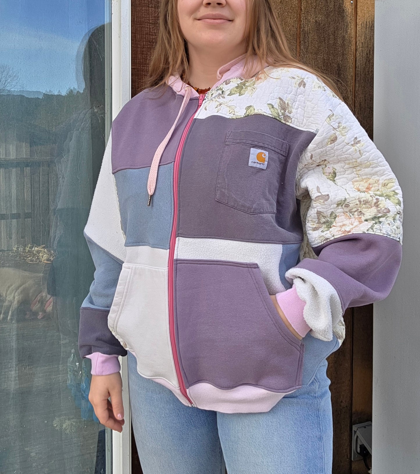 Spring blooms zipup (xl)