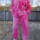Pink cheetah sweats only