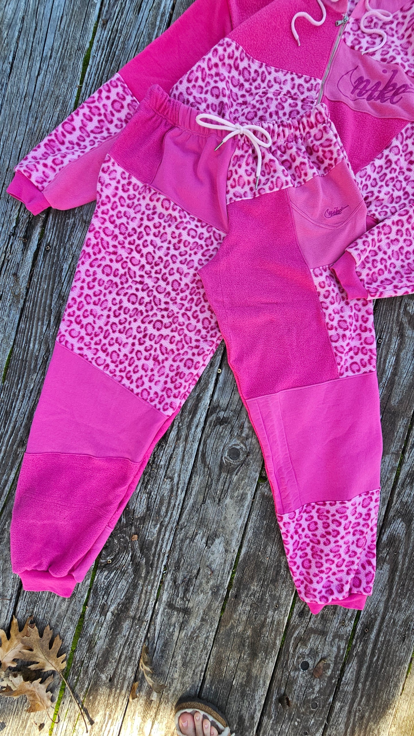 Pink cheetah sweats only