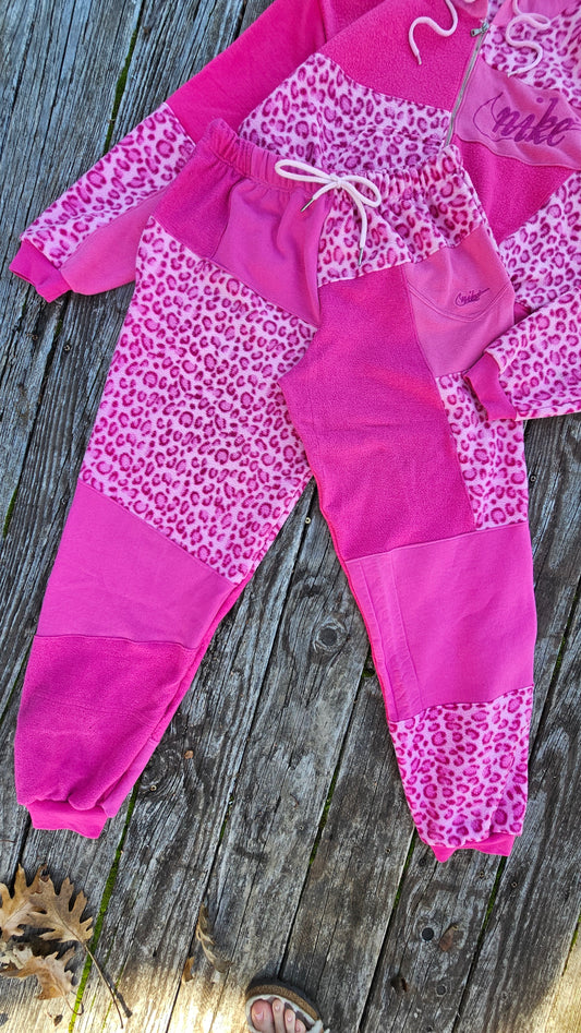 Pink cheetah sweats only