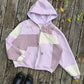 Strawberry cheetah zip up