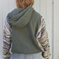 Green with envy zip up (l/xl)