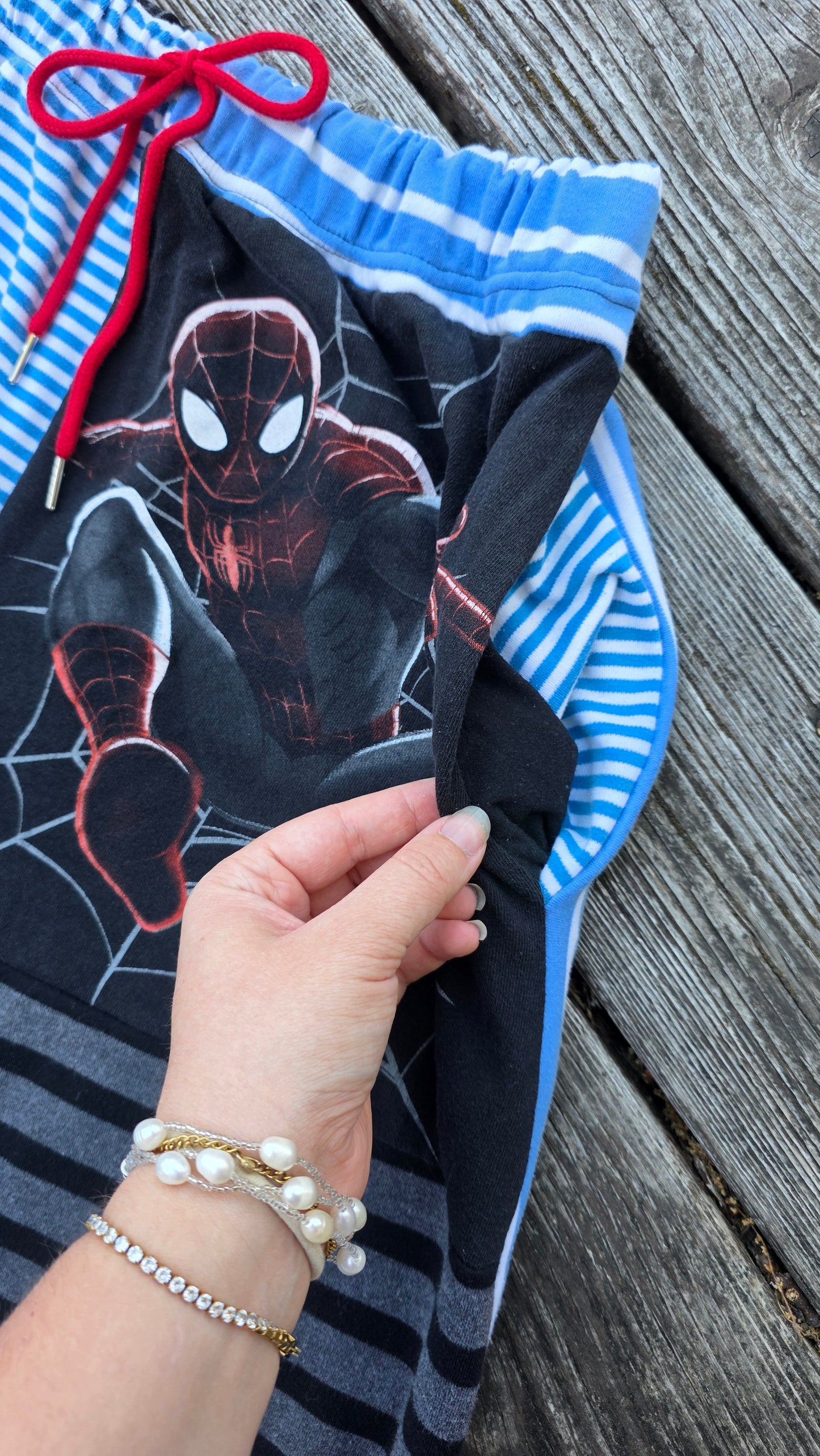 🕷man tshirt pants (xl)