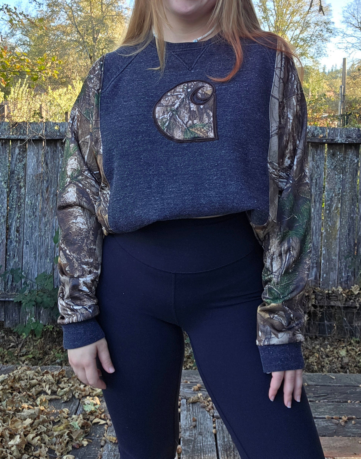 Split camo crew (m/l)