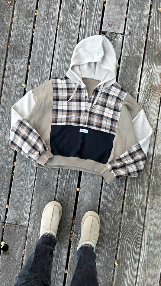 Midnight marsh quarter button (xl)