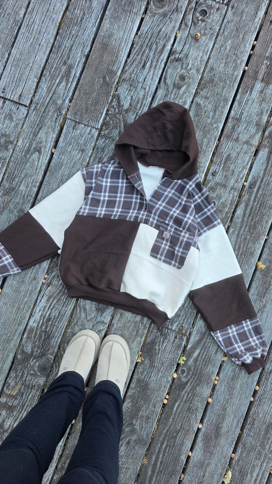 Brownie bits quarter button (s/m)
