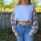 Caramel split nike flannel (m/l)
