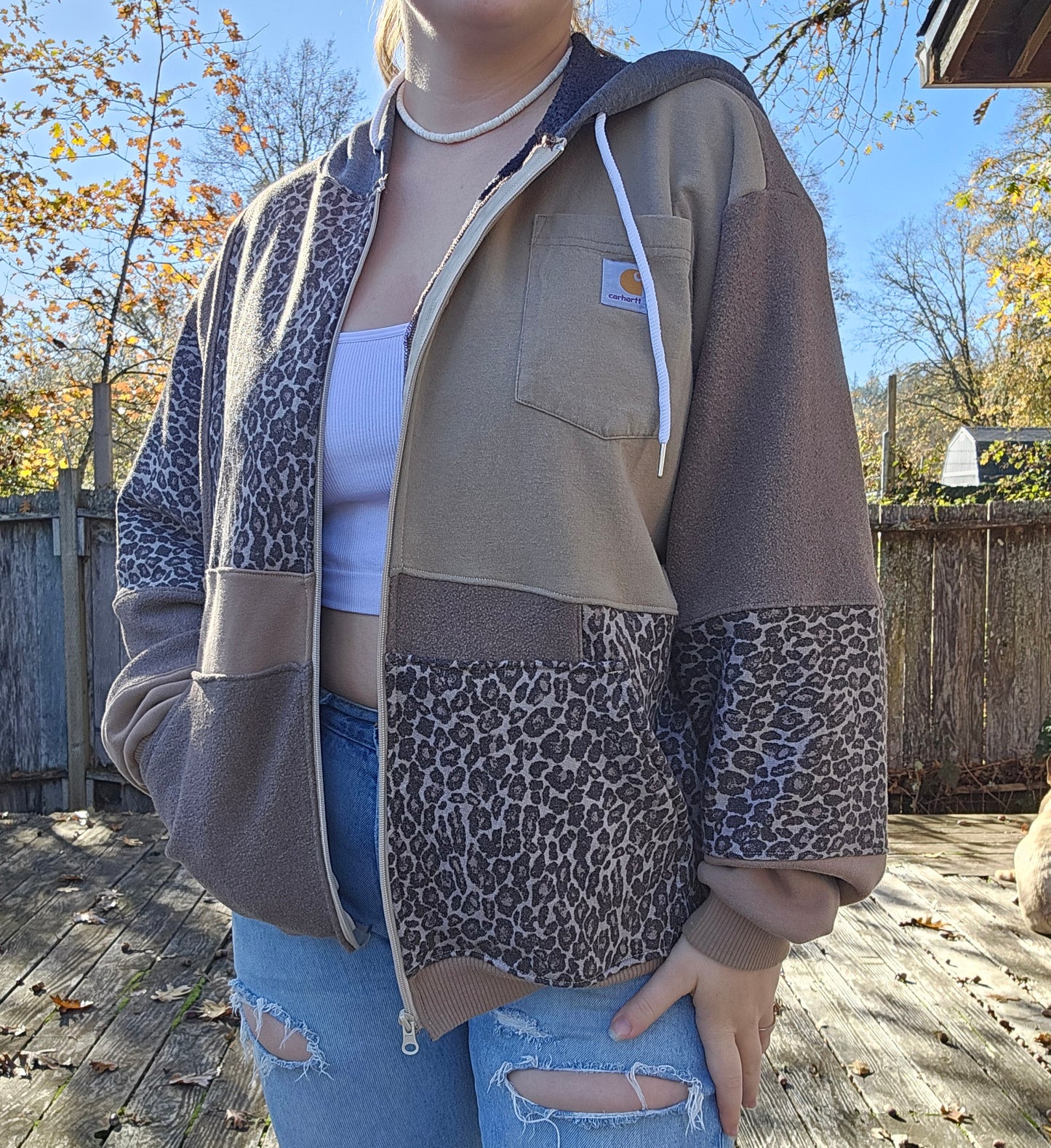 Nature's wild zip up (xl)